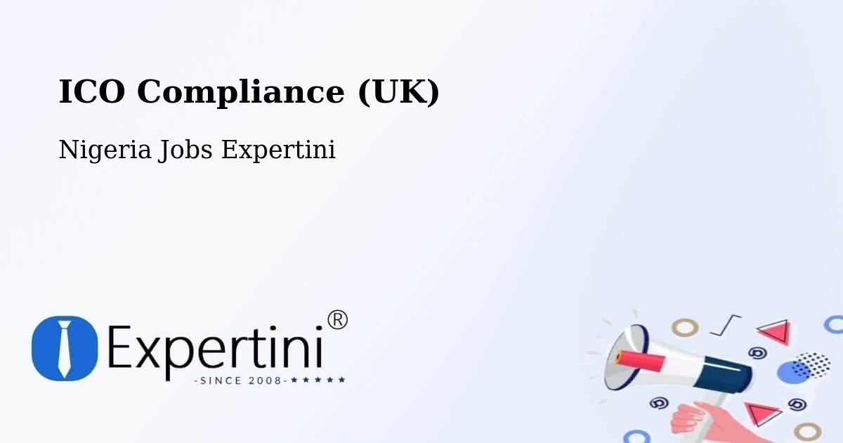 UK Data Protection & ICO Compliance – Ode - Nigeria Jobs Expertini